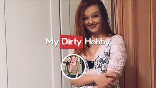 Iva Sonnenschein zeigt sich in Strümpfen und bekommt nach dem Quickie eine Creampie Besamung