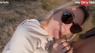 Fiona Fuchs lässt sich beim Outdoor Sex knalle
