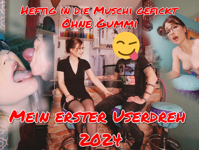 Amateurin Tiny Emily lässt sich beim Userfick direkt blank ficken ohne Gumme