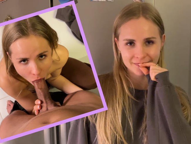 SweetGini: Geht es noch REALER?? Das 1xPOV deinen Schwanz geblasen!!