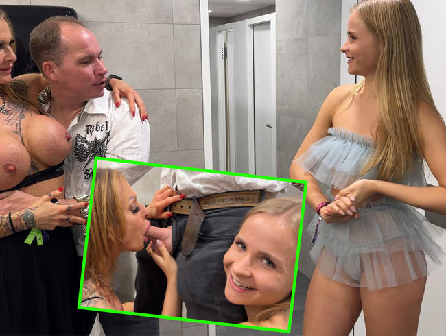 SweetGini: Wo bin ich da nur rein geraten!! Beim Sex auf der Toilette erwischt!