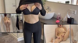 Luna_Lou lässt ihren Squirt Saft im hohen Bogen spritzen