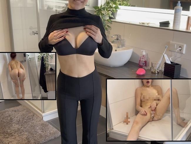 Luna_Lou lässt ihren Squirt Saft im hohen Bogen spritzen