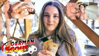 Kurviges Teen landet bei GERMAN SCOUT im Casting