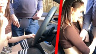 Amateurin Ronya Rabe ist jetzt eine Parkplatz Hobbyhure