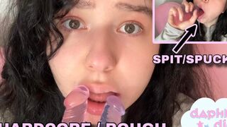 Geiler Gaping Blowjob von Daphne Dietz