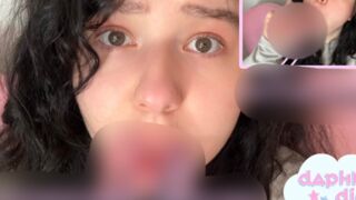 Geiler Gaping Blowjob von Daphne Dietz