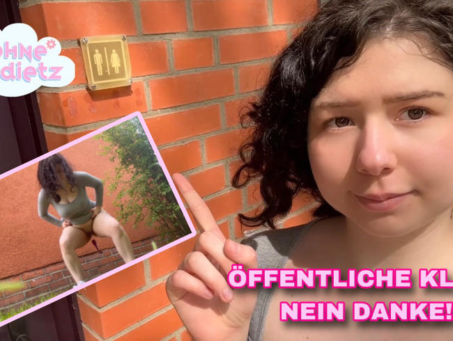 Teen Girl Daphne-Dietz pisst zum 1. Mal Public