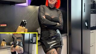 Cat-Coxx lässt sich vom Stiefsohn anal bumsen