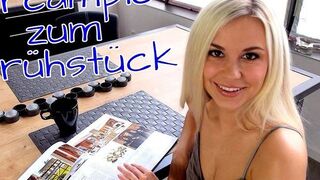 Private-Lisa will Creampie zum Frühstück