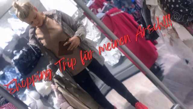 Bibixxx will sich sexy Wäsche für ihren Arsch kaufen
