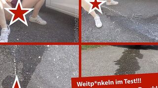 GeileNachbarn beim Weit Pissen