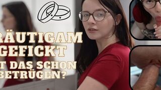 Roxi_black vernascht den Bräutigam direkt vor der Trauung