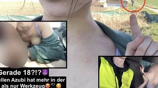 Luna_Lou befriedigt den neuen Azubi