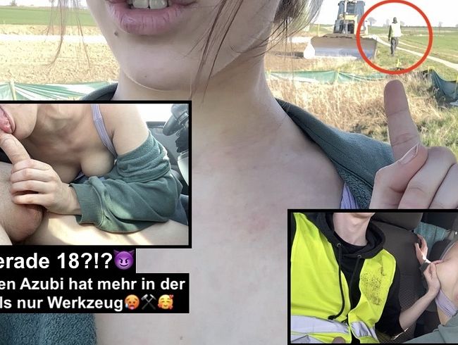 Luna_Lou befriedigt den neuen Azubi