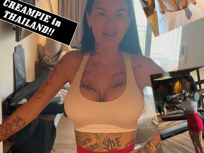 Maja-Bach bekommt Sperma in Thailand