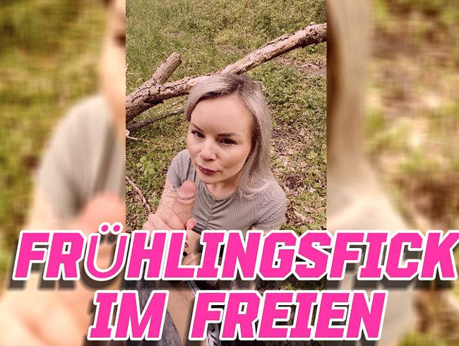 Outdoor in den Frühling ficken mit Shorty-Holly