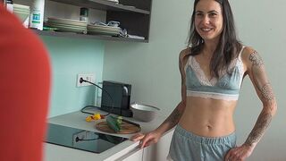 Jenny_Stella lässt sich vom User beim Dreh besamen