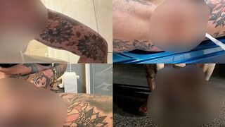 Ein Piss-Tag mit Cat-Coxx! Sie pinkelt überall hin