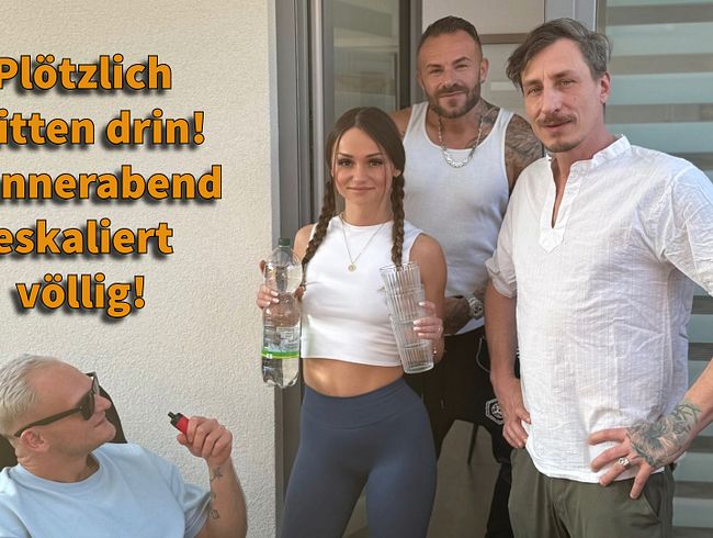 Mona Mystery erlebt einen geilen Männer Abend