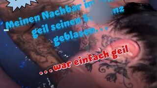 Lucyyyyylove bläst dem Nachbarn einen im Whirlpool