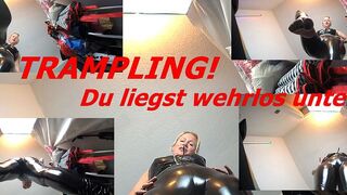 blondehexe besorgt es dir mit Trampling