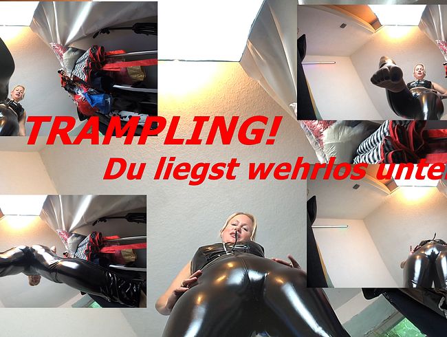 blondehexe besorgt es dir mit Trampling
