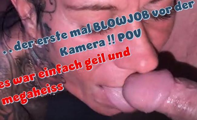 Lucyyyyylove @ Ich blase zum 1. Mal vor laufender Kamera