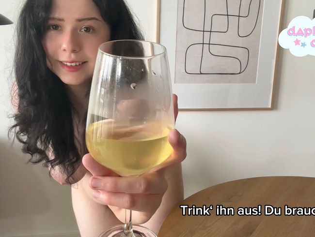 DaphneDietz @ Du bekommst einen leckeren Cocktail aus meinem NS & Muschisaft