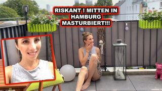 Riskanter Solofick mit Hanna-Secret mitten im Hamburg