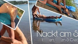 GymSlave bekommt eine Spermamuschi am See