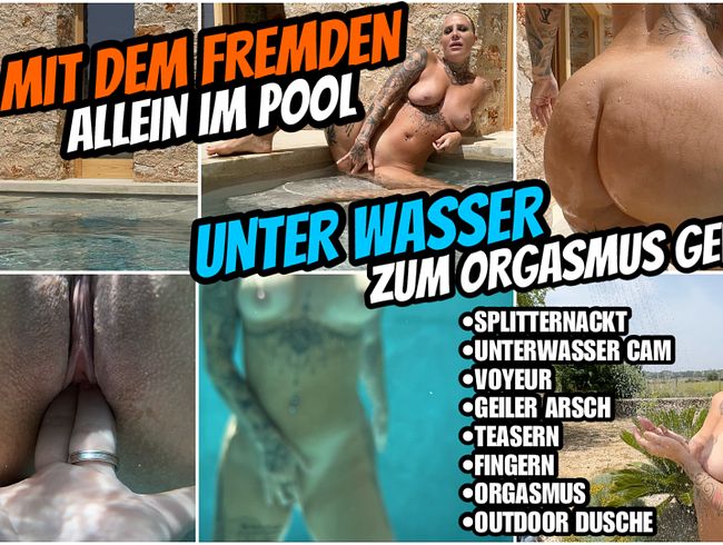 Lara-CumKitten vergnügt sich mit einem Fremden im Pool