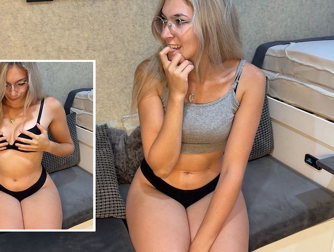 Luckylucy18 kommt laut im Camper