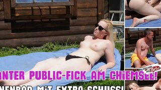 [Lea Kirsch] Ich benutzt sein Sperma als Sonnenmilch beim baden am Chiemsee