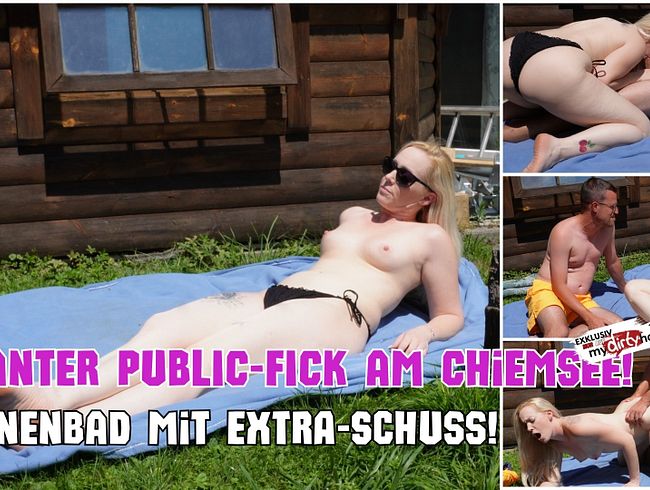 [Lea Kirsch] Ich benutzt sein Sperma als Sonnenmilch beim baden am Chiemsee