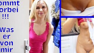 Private-Lisa hat Besuch von ihrem Nachbarn
