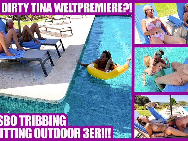 LinaMila steht auf Facesitting beim Dreier