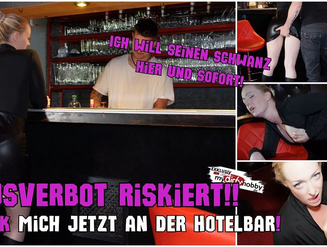 Hausverbot für Lea-Kirsch? Frecher Fick an der Bar