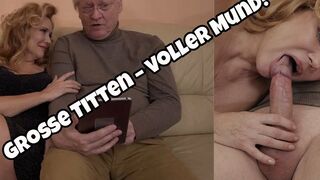 Geiler-Oldie-Hans: Geile Alte fickt mich um den Verstand