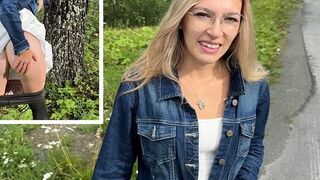 Luckylucy18 bumst mit einem Wildfremden im Wald! Macht mich das zur Hobbyhure?