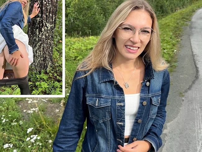 Luckylucy18 bumst mit einem Wildfremden im Wald! Macht mich das zur Hobbyhure?