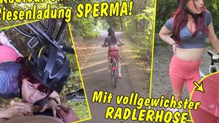 [TV-Helena-Kimberly] Wixxer auf meiner Radlerhose und trotzdem geht die Tour weiter