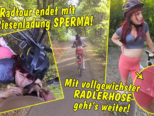 [TV-Helena-Kimberly] Wixxer auf meiner Radlerhose und trotzdem geht die Tour weiter