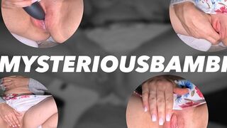 Mysteriousbambi: Ich mache es mir zum 1. Mal selbst vor laufender Kamera