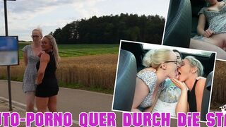 Pornofahrt quer durch die Stadt [LeaKirsch]