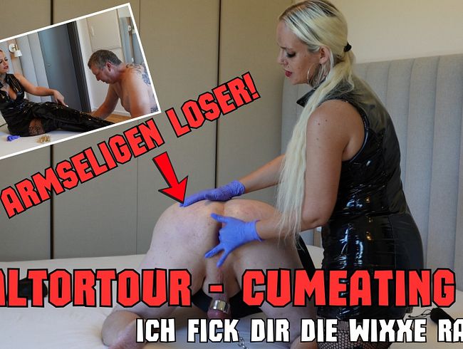 Nicix-Fetish - Der Loser isst sein eigenes Sperma und wird in den Arsch gefickt