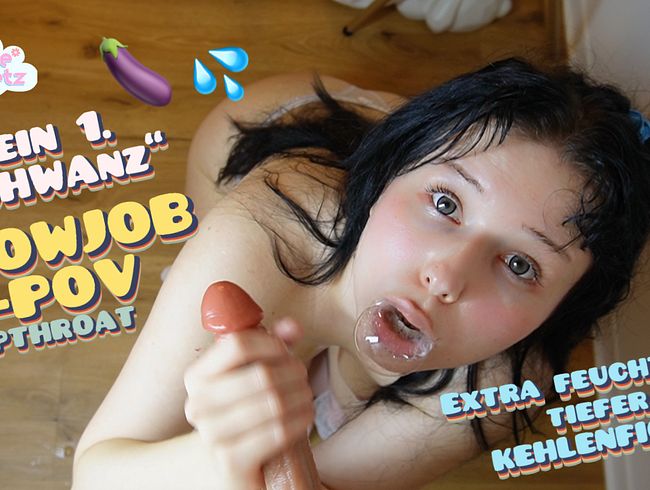Teen Girl Daphne-Dietz wird in Deepthroat ausgebildet