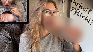 Wahrheit oder Pflicht Spezial-Edition mit Luckylucy18! Sperma auf meiner Muschi