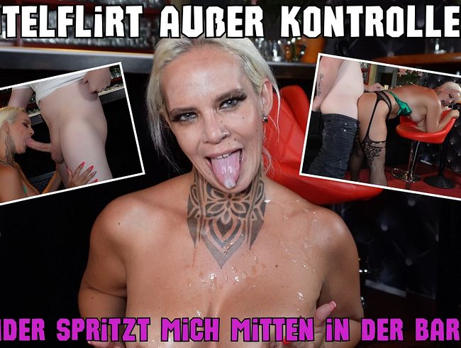 Nicix-Fetish: Wildfremder spritzt mich in der Hotelbar voll