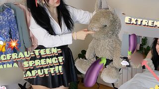 Daphne Dietz benutzt dich beim Ballbustung